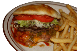 sopapailla burger Albuquerque